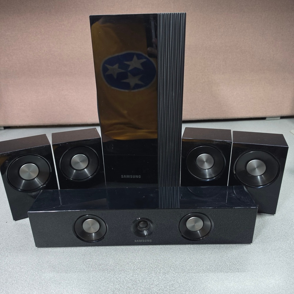 Samsung 5.1 Home Theater Speaker Set PS-DS2 PS-DC1 Excellent Condition